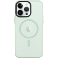 Tactical Hyperstealth transparentný kryt s MagSafe na iPhone 14 Pro Max - zelený