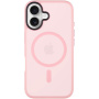 Tactical Hyperstealth transparentný kryt s MagSafe pre iPhone 16 - ružový