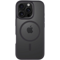 Tactical Hyperstealth transparentný kryt s MagSafe pre iPhone 16 Pro - tmavo šedý