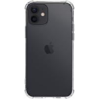 Tactical Plyo transparentný kryt so zosilnenými rohmi na iPhone 12 / 12 Pro - číry