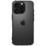 Tactical Plyo transparentný kryt so zosilnenými rohmi pre iPhone 16 Pro - číry