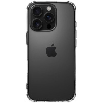Tactical Plyo transparentný kryt so zosilnenými rohmi pre iPhone 16 Pro - číry