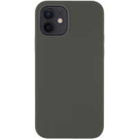 Tactical Velvet Smoothie silikónový kryt s MagSafe pre iPhone 12 / 12 Pro - tmavo zelený