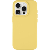 Tactical Velvet Smoothie silikónový kryt s MagSafe pre iPhone 15 Pro - banánový