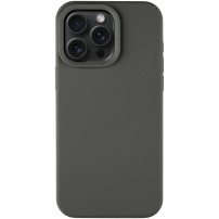 Tactical Velvet Smoothie silikónový kryt s MagSafe pre iPhone 15 Pro Max - tmavo zelený