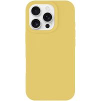 Tactical Velvet Smoothie silikónový kryt s MagSafe pre iPhone 16 Pro - banánový