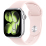 Originálne Apple športový remienok pre Apple Watch 42mm / 41mm / 40mm / 38mm - M/L - jemne ružový
