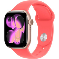 Originálne Apple športový remienok pre Apple Watch 42mm / 41mm / 40mm / 38mm - S/M - guavovo ružový