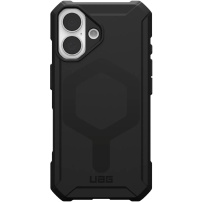UAG Essential Armor odolný kryt s MagSafe pre iPhone 16 - čierny