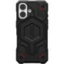 UAG Monarch Pro Kevlar extrémne odolný kryt s MagSafe pre iPhone 16 - čierny