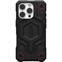 UAG Monarch Pro Kevlar extrémne odolný kryt s MagSafe pre iPhone 16 Pro - čierny
