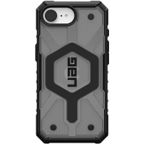 UAG Pathfinder Clear extrémne odolný kryt s MagSafe pre iPhone 16e / 17e - sivý