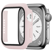 Enkay ochranné puzdro s tvrdeným sklom pre Apple Watch 41mm - ružové