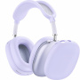 XDcase 3v1 silikónový obal pre AirPods Max 1 / 2 - fialový