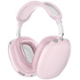 XDcase 3v1 transparentný obal pre AirPods Max 1 / 2 - ružový