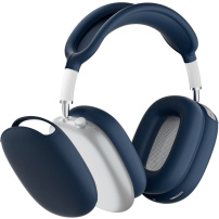 4v1 silikónový obal pre AirPods Max 1 / 2 - tmavomodrý