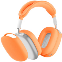 4v1 silikónový obal pre AirPods Max 1 / 2 - oranžový svietiaci v tme