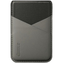 ESEBLE S3 magnetické vrecko na karty pre iPhone - sivé