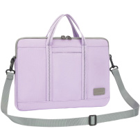 COOLBELL CB-2125 taška s popruhom pre iPad do 13" / MacBook do 14" - fialová