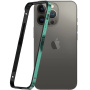 Ochranný rámček pre iPhone 13 / 13 Pro / 14 - tmavozelený