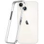 Ochranný rámček pre iPhone 12 Pro Max / 13 Pro Max / 14 Plus - strieborný