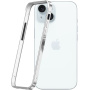 Ochranný rámček pre iPhone 14 Pro Max / 15 Plus - strieborný