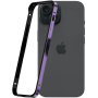 Ochranný rámček pre iPhone 14 Pro Max / 15 Plus - fialový