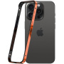 Ochranný rámček pre iPhone 15 Pro Max - oranžový