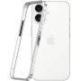 Ochranný rámček pre iPhone 16 - strieborný