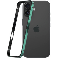 Ochranný rámček pre iPhone 16 Plus - tmavozelený