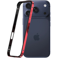 Ochranný rámček pre iPhone 17 Pro Max - červený