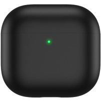 AhaStyle silikónový obal pre AirPods 4 / 5 - čierny