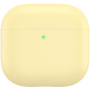 AhaStyle silikónový obal pre AirPods 4 / 5 - žltý