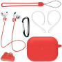 Praktická sada 6v1 pre AirPods Pro 3 - červená