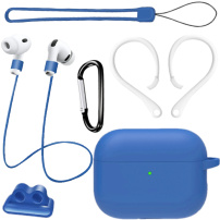Praktická sada 6v1 pre AirPods Pro 3 - kráľovsky modrá