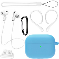 Praktická sada 6v1 pre AirPods Pro 3 - modrá