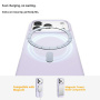 Silikónový kryt s MagSafe pre iPhone 17 Pro Max - mentolový