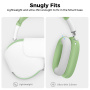 AhaStyle 4v1 silikónový obal pre AirPods Max 1 / 2 - zelený