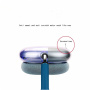 Transparentné kryty slúchadiel pre AirPods Max 1 / 2 - sivé