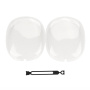 Transparentné kryty slúchadiel pre AirPods Max 1 / 2 - číre