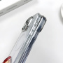 Transparentný kryt so šnúrkou a MagSafe pre iPhone 17 Pro - modrý