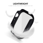 ENKAY lesklé puzdro s tvrdeným sklom pre Apple Watch 46mm - číre