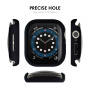 ENKAY matné puzdro s tvrdeným sklom pre Apple Watch 46mm - biele