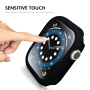 ENKAY matné puzdro s tvrdeným sklom pre Apple Watch 46mm - biele