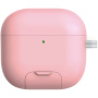 Obal s výklopným stojanom a karabínou pre AirPods 4 / 5 - ružový