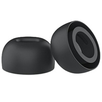 AhaStyle náhradné silikónové štuple pre AirPods Pro 3 - S - čierne