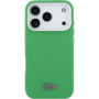 Lacoste Iconic Petit Pique Metal Logo kryt s MagSafe pre iPhone 17 Pro Max - zelený