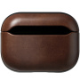 Nomad Modern Leather kožený obal pre AirPods Pro 3 - tmavohnedý