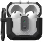 UAG Plasma odolný obal so zapínaním a karabínou pre AirPods 4 / 5 - čierny