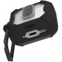 UAG Plasma odolný obal so zapínaním a karabínou pre AirPods 4 / 5 - čierny